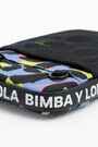Funda móvil nylon Leopard azul Funda móvil nylon Leopard azul