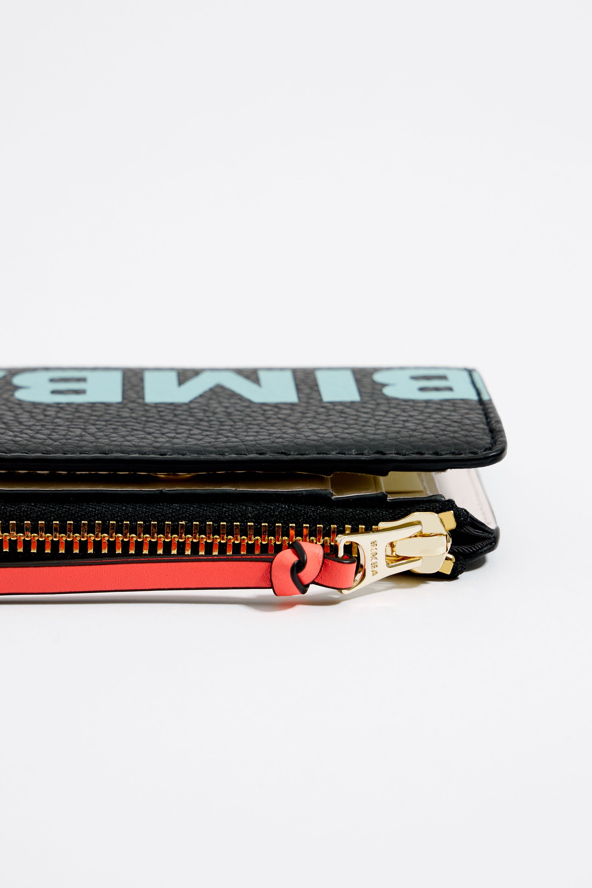 Cartera rectangular piel negra
