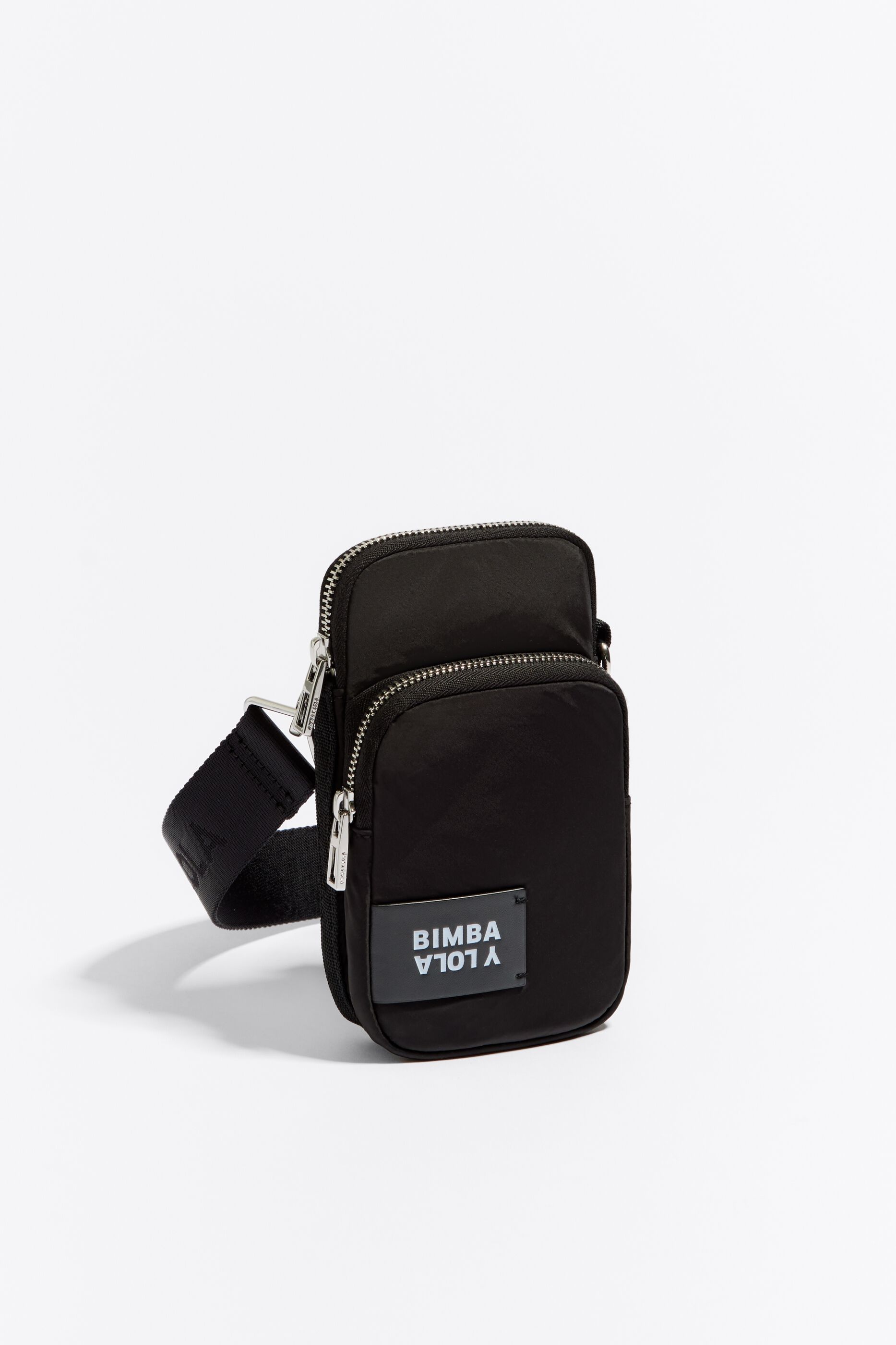 Minibolso nylon negro