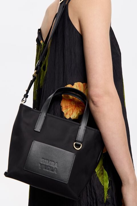 Bolso bandolera pequeño nylon negro Bolso bandolera pequeño nylon negro