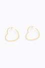 Pendientes corazón dorado Pendientes corazón dorado