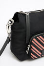 Bolso bandolera L nylon negro Bolso bandolera L nylon negro