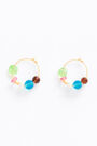 Pendientes aro vidrios Pendientes aro vidrios