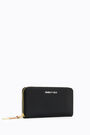 Billetera libro nylon negra Billetera libro nylon negra