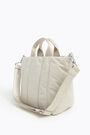 Bolso shopper M acolchado nylon piedra Bolso shopper M acolchado nylon piedra