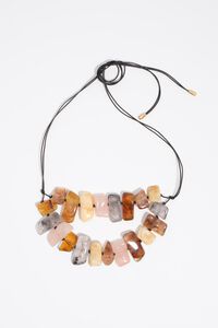 Collar resinas efecto &aacute;mbar