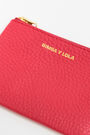 Monedero S piel rojo Monedero S piel rojo