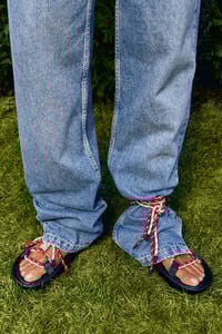 Sandalia barca cabos colores náuticos