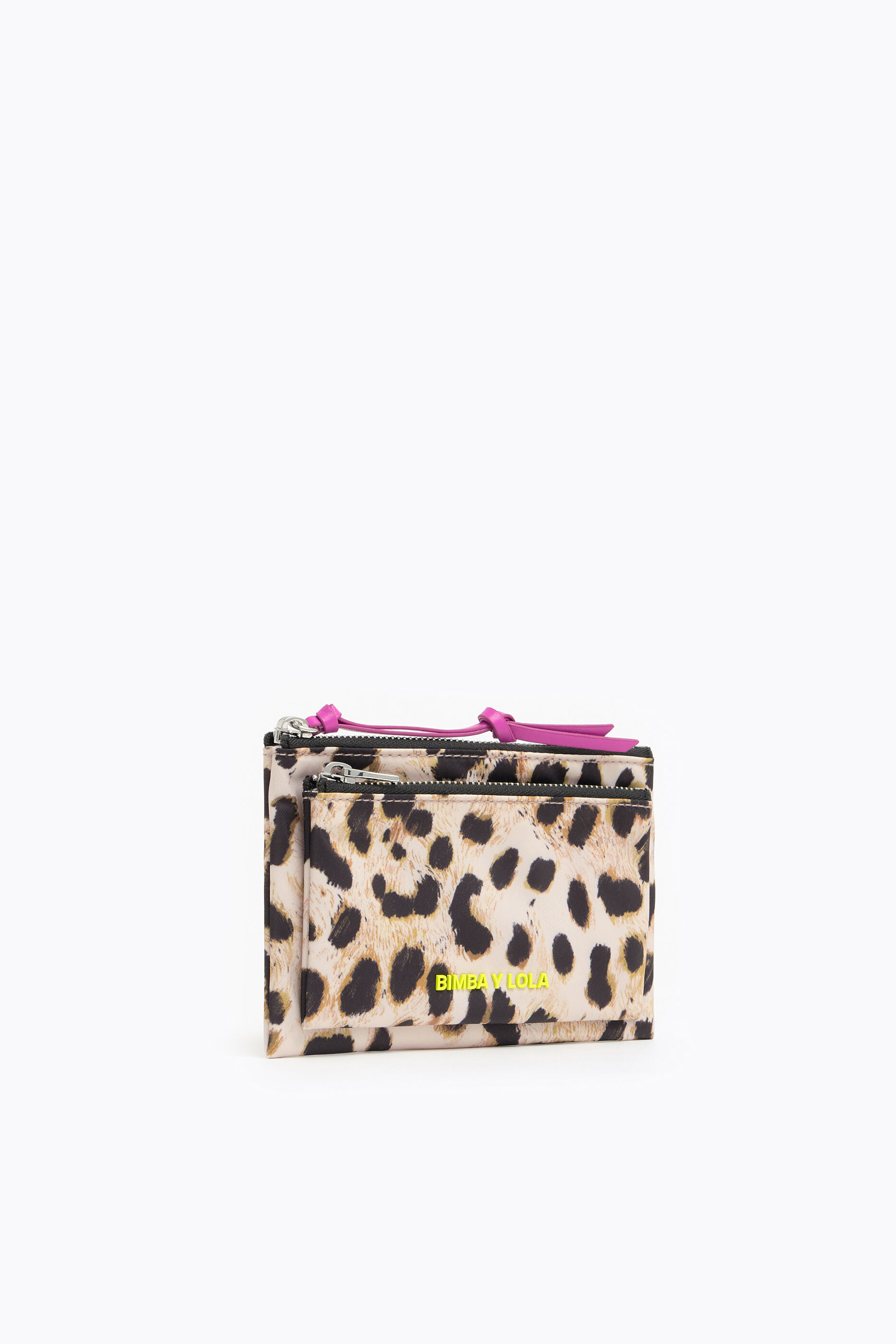 Cartera doble nylon Animal-Print