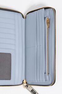 Billetera horizontal grande piel negra