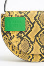 Bolso solapa L piel amarillo Bolso solapa L piel amarillo