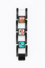 Pulsera maxicristales multicolor Pulsera maxicristales multicolor