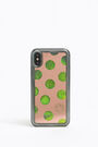 Funda iPhone X dots oro rosa Funda iPhone X dots oro rosa