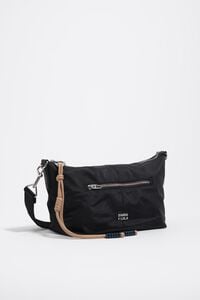 Bolso Trapecio nylon negro
