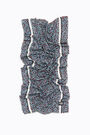 Chal animal print y rayas agua Chal animal print y rayas agua