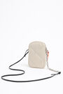 Minibolso móvil piel acolchada blanco Minibolso móvil piel acolchada blanco