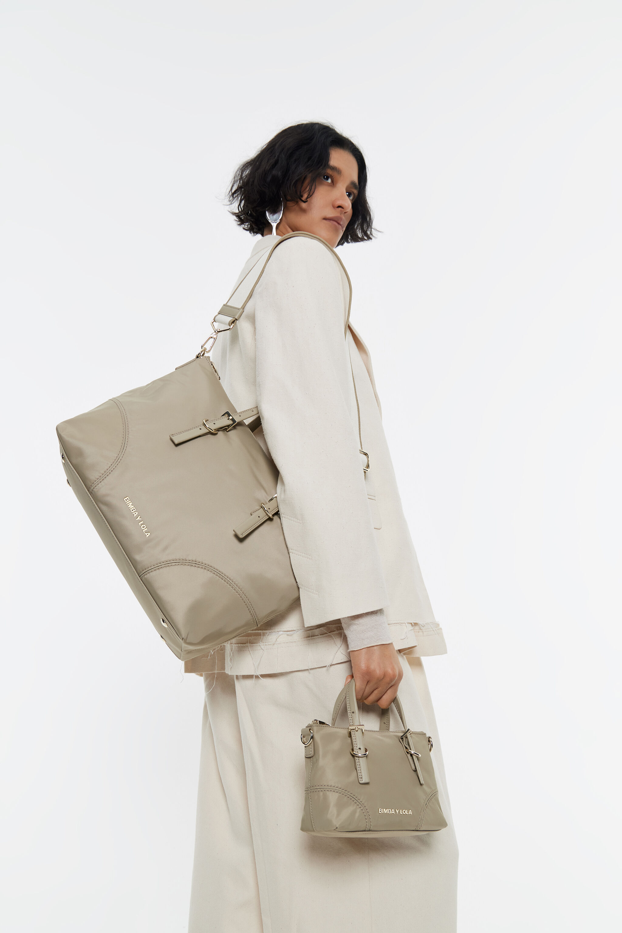 Bolsos de nylon BIMBA Y LOLA Primavera Verano 24