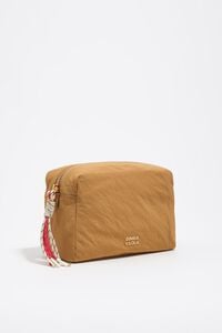 Neceser grande nylon caramelo