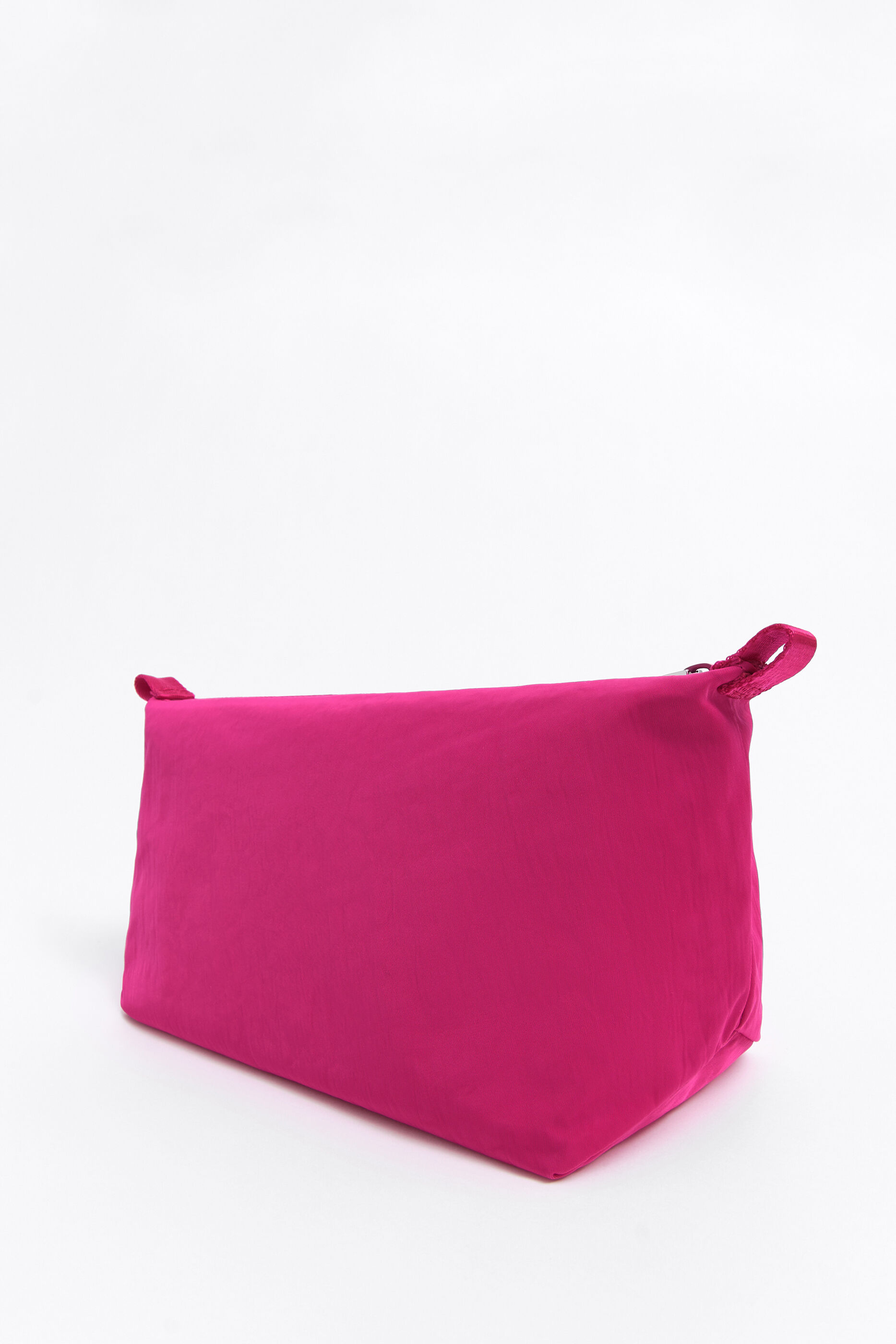 Neceser trapecio L nylon rosa fucsia