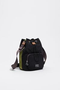 Bolso mini nylon negro