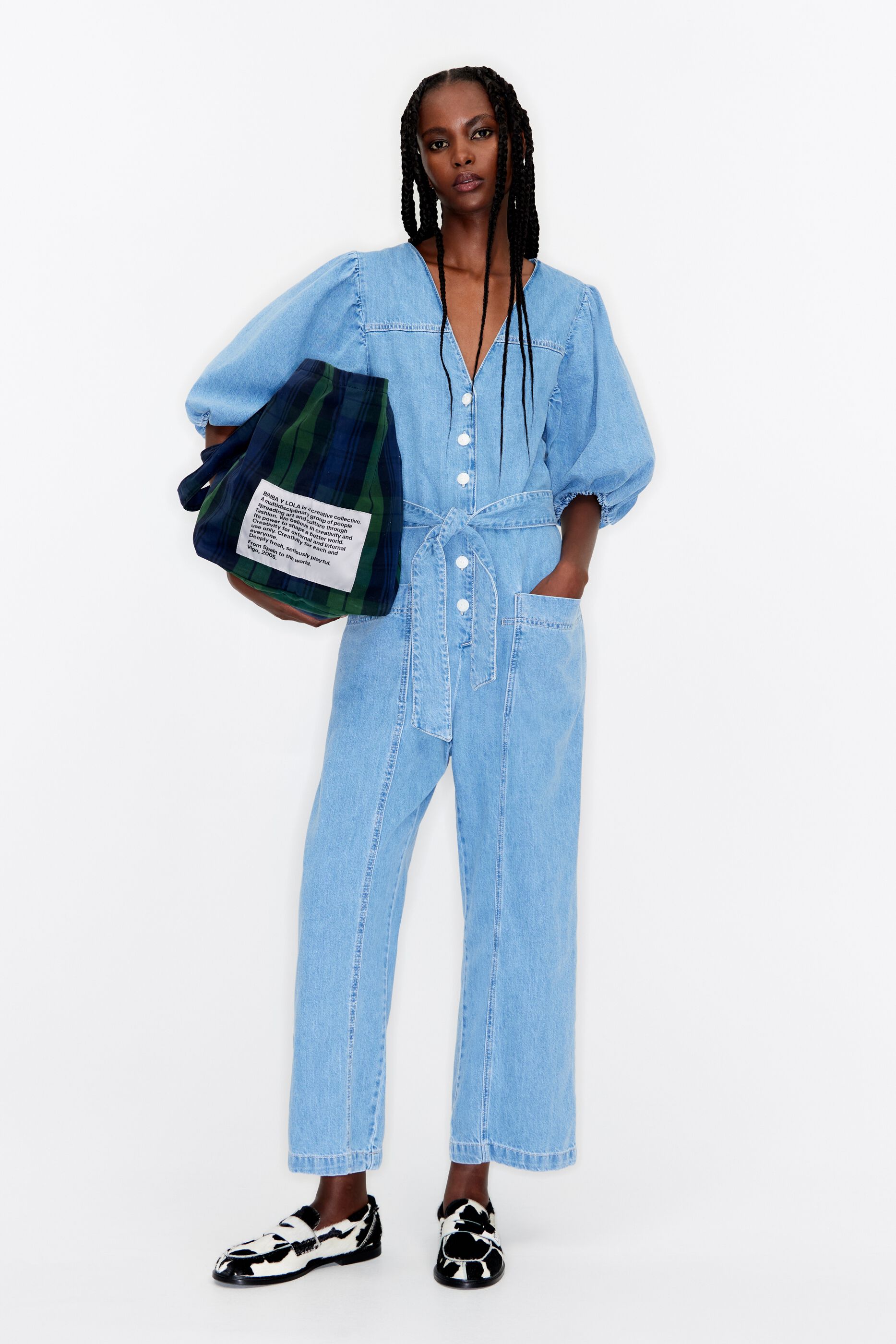 Mono azul claro store