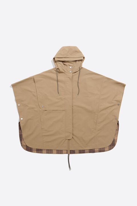 Capa oversize capucha camel Capa oversize capucha camel