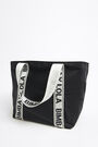 Bolso shopper L nylon negro Bolso shopper L nylon negro