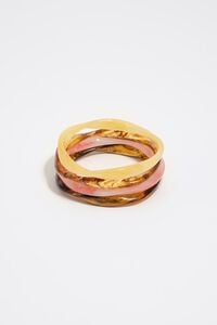 Set 4 pulseras resina &aacute;mbar
