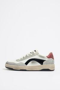 Deportiva cupsole 13 57 piel blanca