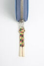 Billetera libro nylon azul Billetera libro nylon azul