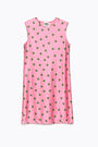 Vestido corto Logo Dots rosa Vestido corto Logo Dots rosa