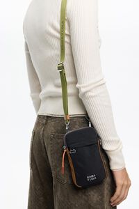 Funda de m&oacute;vil nylon negro