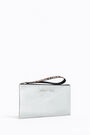 Monedero plano M nylon plata Monedero plano M nylon plata