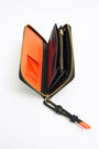 Billetera libro nylon negra Billetera libro nylon negra