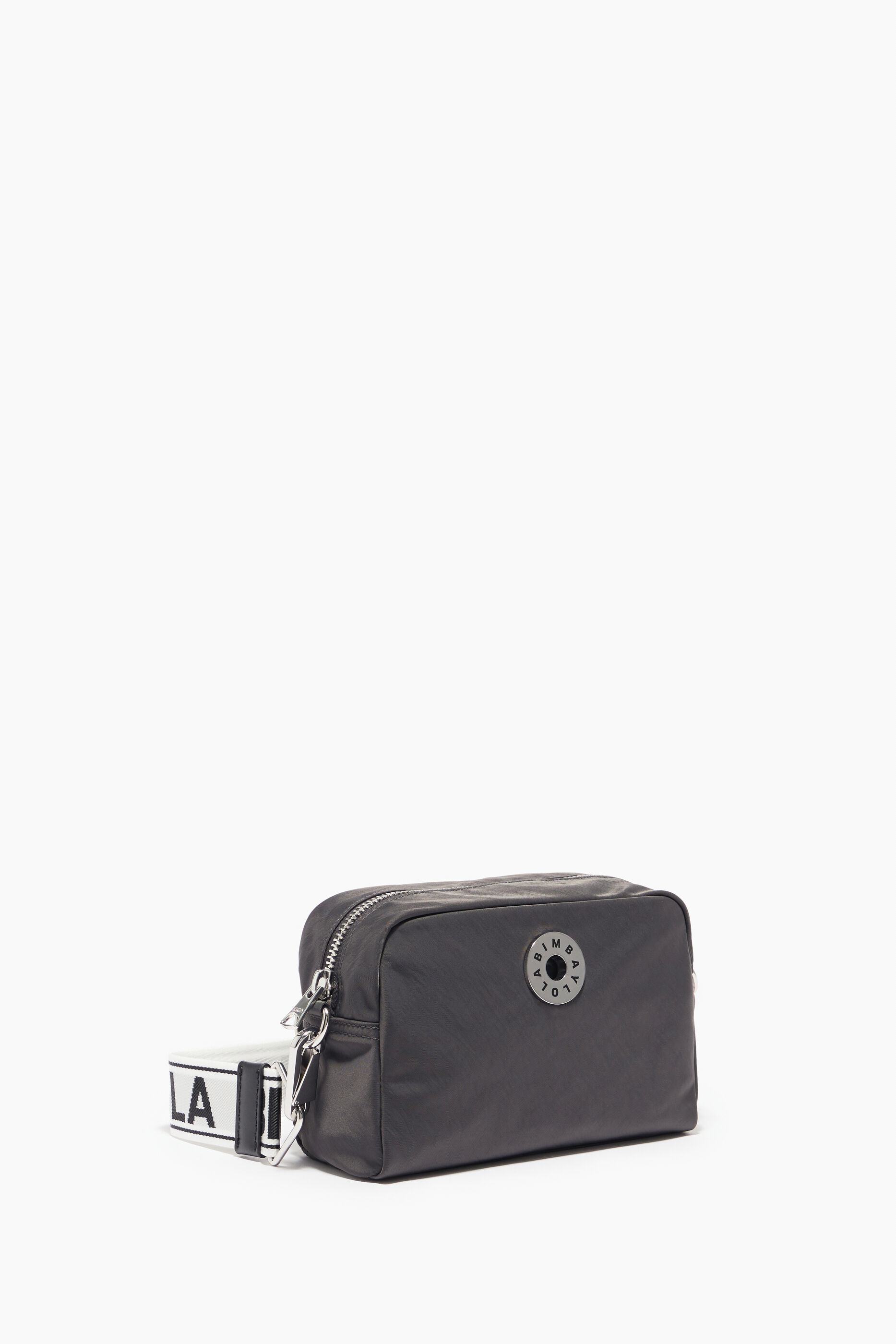 Bolso bandolera S nylon antracita