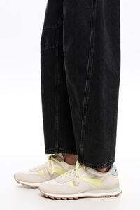 Deportiva t&eacute;cnica serraje y nylon 13 19 gris claro