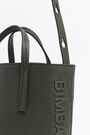 Bolso shopper vertical M piel verde Bolso shopper vertical M piel verde