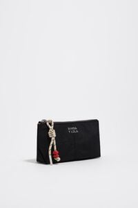 Monedero nylon grafito