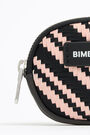 Monedero ovalado trenzado bicolor Monedero ovalado trenzado bicolor