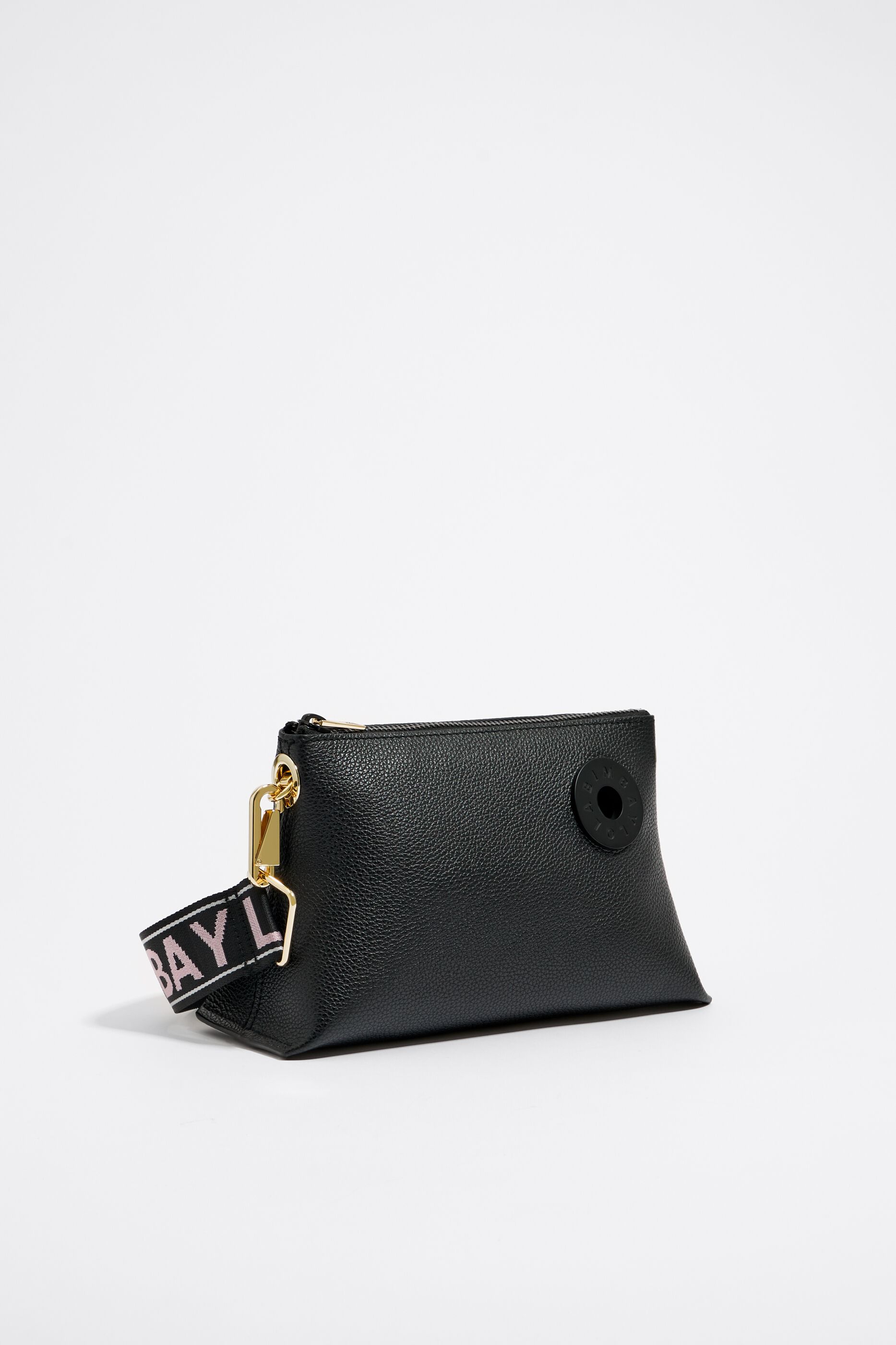 Bolso trapecio S piel negro
