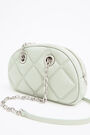 Bolso bandolera M acolchado piel verde Bolso bandolera M acolchado piel verde
