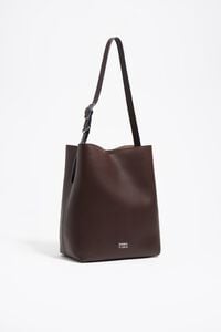 Bolso Carlino grande piel chocolate