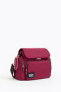 Bolso solapa M nylon frambuesa Bolso solapa M nylon frambuesa