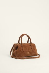 Bolso Romeo mini serraje tabaco