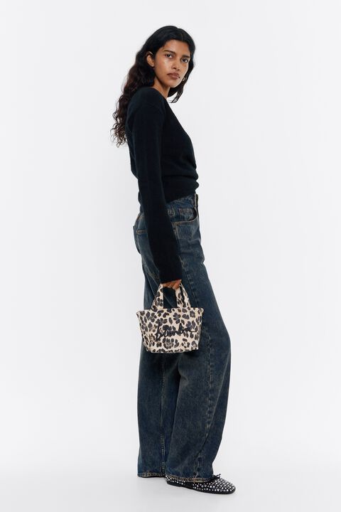 Minibolso nylon Leopard natural Minibolso nylon Leopard natural