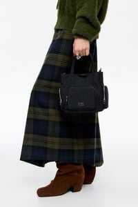 Bolso Pocket peque&ntilde;o nylon negro