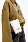 Minibolso móvil piel blanco Minibolso móvil piel blanco