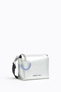 Bolso bandolera S rectangular piel plata Bolso bandolera S rectangular piel plata