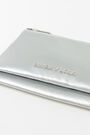 Cartera doble nylon plata Cartera doble nylon plata