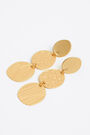 Pendientes largos textura dorado Pendientes largos textura dorado